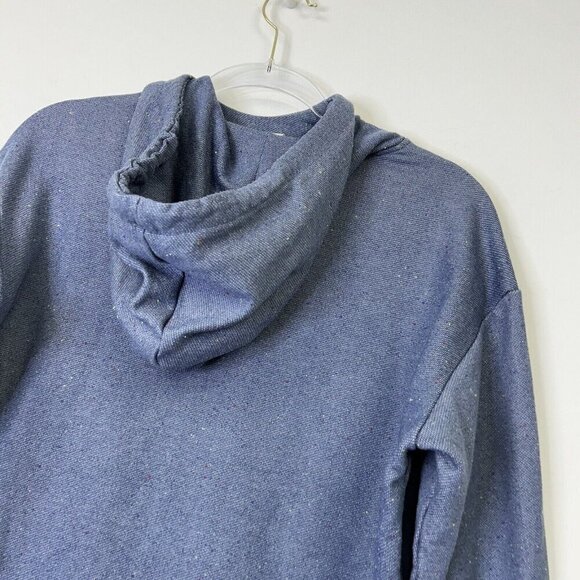 Zyia Active Terry Hoodie Womens Size Small Blue Sweatshirt - Picture 7 of 8